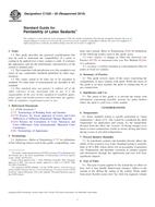 UNGÜLTIG ASTM C1520-02(2010) 1.10.2010 Ansicht