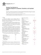 UNGÜLTIG ASTM C25-11e1 1.6.2011 Ansicht