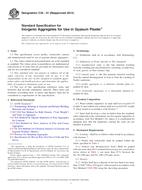 UNGÜLTIG ASTM C35-01(2014) 1.9.2014 Ansicht