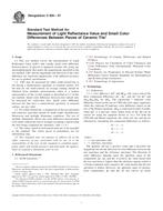 UNGÜLTIG ASTM C609-07 1.5.2007 Ansicht