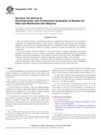 UNGÜLTIG ASTM C780-14a 1.8.2014 Ansicht