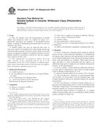 UNGÜLTIG ASTM C867-94(2007) 1.5.2007 Ansicht