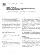 UNGÜLTIG ASTM C969-02(2009) 1.6.2009 Ansicht