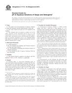 UNGÜLTIG ASTM D1172-95(2007) 1.10.2007 Ansicht
