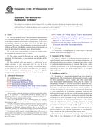 UNGÜLTIG ASTM D1385-07(2013)e1 1.3.2013 Ansicht