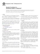 UNGÜLTIG ASTM D1488-00(2013) 1.5.2013 Ansicht