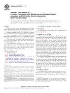 ASTM D3561-11