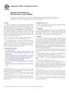 UNGÜLTIG ASTM D3872-05(2011) 1.6.2011 Ansicht
