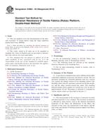 UNGÜLTIG ASTM D3884-09(2013) 1.7.2013 Ansicht