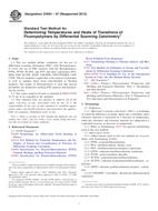 UNGÜLTIG ASTM D4591-07(2012) 1.4.2012 Ansicht