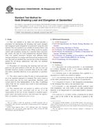 UNGÜLTIG ASTM D4632/D4632M-08(2013)e1 1.5.2013 Ansicht