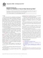 UNGÜLTIG ASTM D5092-04(2010)e1 1.8.2010 Ansicht