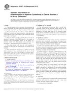 UNGÜLTIG ASTM D5357-03(2013) 1.12.2013 Ansicht