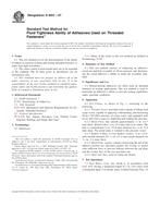 UNGÜLTIG ASTM D5657-07 1.10.2007 Ansicht