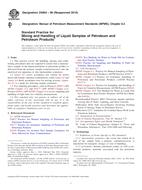 UNGÜLTIG ASTM D5854-96(2010) 1.5.2010 Ansicht