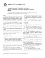UNGÜLTIG ASTM D5920-96(2005) 1.1.2005 Ansicht