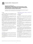 UNGÜLTIG ASTM D6595-00(2011) 1.5.2011 Ansicht