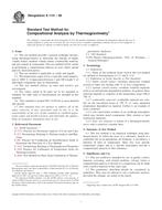 UNGÜLTIG ASTM E1131-08 1.9.2008 Ansicht