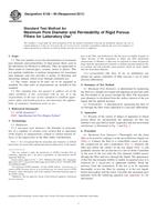 UNGÜLTIG ASTM E128-99 10.5.1999 Ansicht