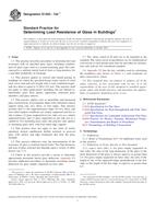 UNGÜLTIG ASTM E1300-12ae1 1.5.2012 Ansicht