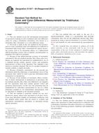 UNGÜLTIG ASTM E1347-06(2011) 1.11.2011 Ansicht