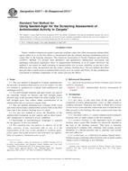 UNGÜLTIG ASTM E2471-05(2011)e1 1.3.2011 Ansicht