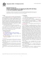 UNGÜLTIG ASTM E2555-07(2012) 1.5.2012 Ansicht