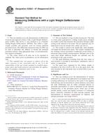 UNGÜLTIG ASTM E2583-07(2011) 1.9.2011 Ansicht