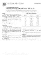 UNGÜLTIG ASTM F1098-87(2010) 1.3.2010 Ansicht