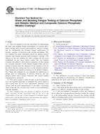 UNGÜLTIG ASTM F1160-05(2011)e1 1.10.2011 Ansicht