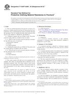 UNGÜLTIG ASTM F1342/F1342M-05(2013)e1 1.12.2013 Ansicht