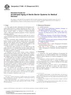 UNGÜLTIG ASTM F1980-07(2011) 1.8.2011 Ansicht