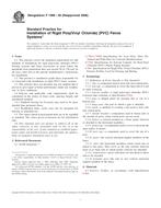 UNGÜLTIG ASTM F1999-00(2006) 1.6.2006 Ansicht