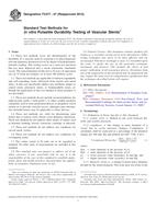 UNGÜLTIG ASTM F2477-07(2013) 1.3.2013 Ansicht