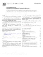 UNGÜLTIG ASTM F708-92(2008) 1.11.2008 Ansicht