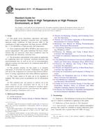 UNGÜLTIG ASTM G111-97(2013) 1.5.2013 Ansicht