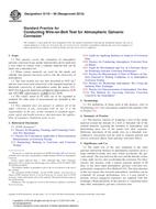 UNGÜLTIG ASTM G116-99(2010) 1.5.2010 Ansicht