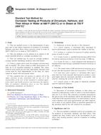 UNGÜLTIG ASTM G2/G2M-06(2011)e1 1.9.2011 Ansicht