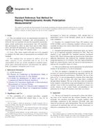 Ansicht ASTM G5-14 1.11.2014