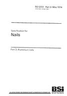 Die Norm BS 1202-3:1974 31.5.1974 Ansicht