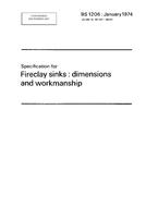 Die Norm BS 1206:1974 29.1.1974 Ansicht