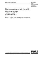 UNGÜLTIG BS 3680-5:1992 15.10.1992 Ansicht