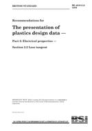 UNGÜLTIG BS 4618-2.2:1970 15.8.1970 Ansicht