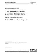 UNGÜLTIG BS 4618-3.1:1970 15.8.1970 Ansicht