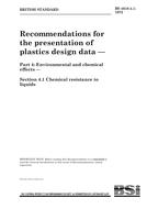 UNGÜLTIG BS 4618-4.1:1972 15.3.1972 Ansicht