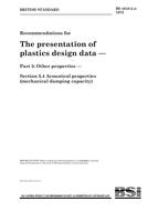 UNGÜLTIG BS 4618-5.4:1972 15.9.1972 Ansicht