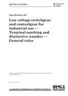 Die Norm BS 5472:1977 31.5.1977 Ansicht
