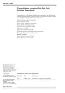 Die Norm BS 5866-1:1990 30.9.1990 Ansicht