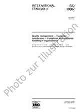 Die Norm ISO/IEC/TR 10000-1-ed.4.0 29.10.1998 Ansicht