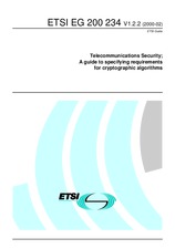 Die Norm ETSI EG 200234-V1.2.2 10.2.2000 Ansicht